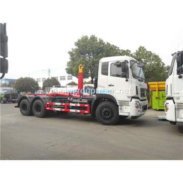 6x4 Load Hook Lift Truk Sampah yang Dapat Dilepas